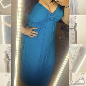 Joyce Leslie blue maxi dress